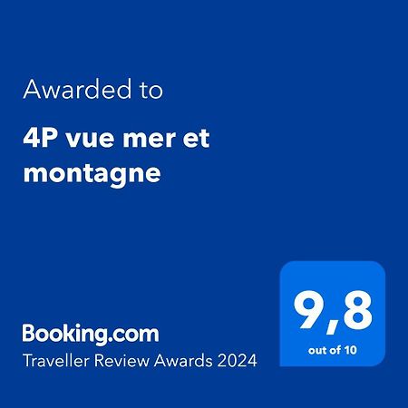 4P Vue Mer Et Montagne Mentona Zewnętrze zdjęcie